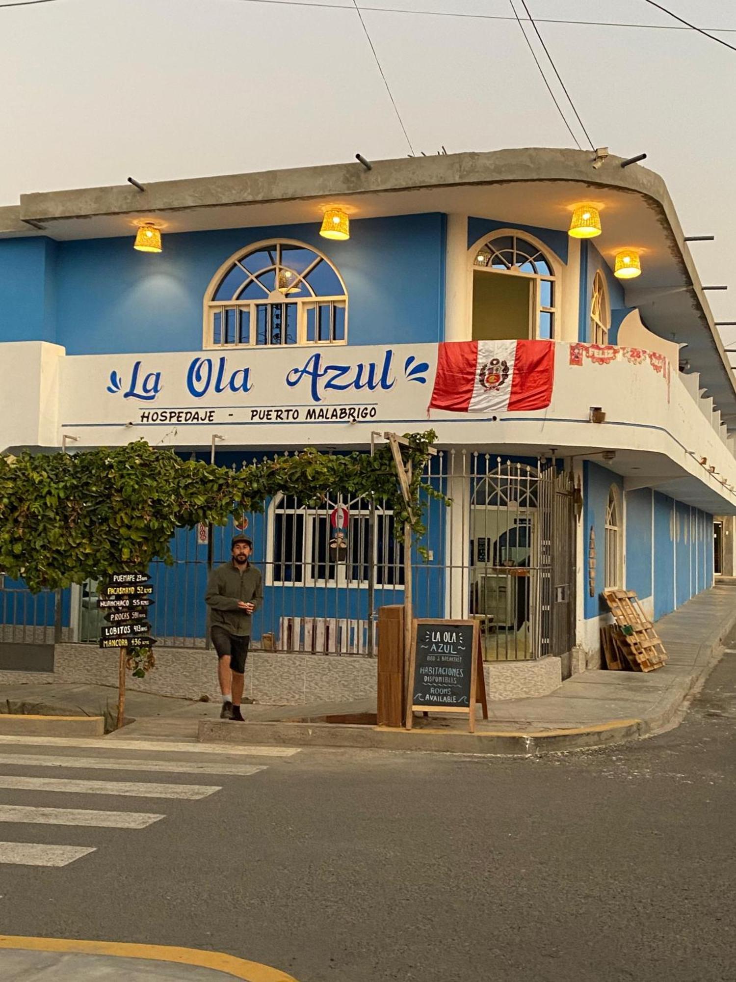 Hospedaje La Ola Azul Пуерто Чикама Екстериор снимка